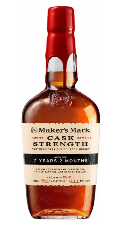 Maker's Mark Cask Strength Limited Bottling 7 Year Bourbon (750Ml) 1