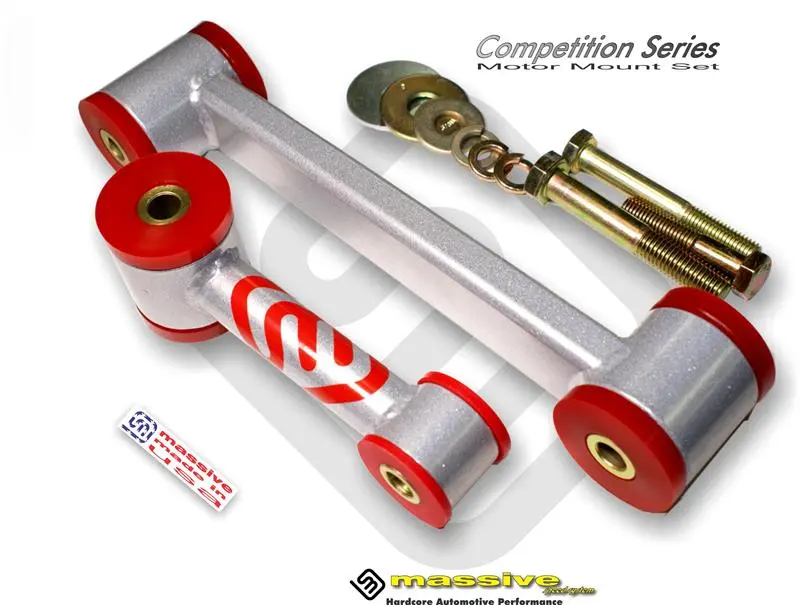 Massive Competition Series  Engine Mounts Neon 2.4 Srt-4 2003-2005 Chrysler Pt Cruiser Gt Turbo 2.4 Solid Upper Lower Set 1
