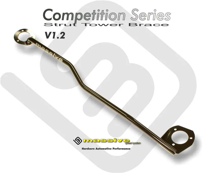Massive Competition Series Front Strut Tower Brace Ford Focus Mk1/Mk2/Mk3 1