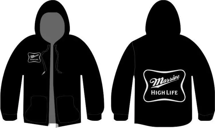 Massive High Life Hoodie 1