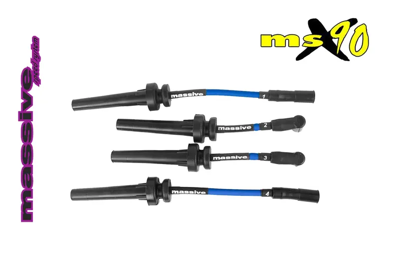 Massive Msx90 Dodge Neon 03-05 Srt-4 9Mm Firebraid Spark Plug Wires 1