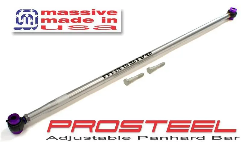 Massive Prosteel Adjustable Panhard Bar Rod 82-02 F Body Camaro Firebird 3