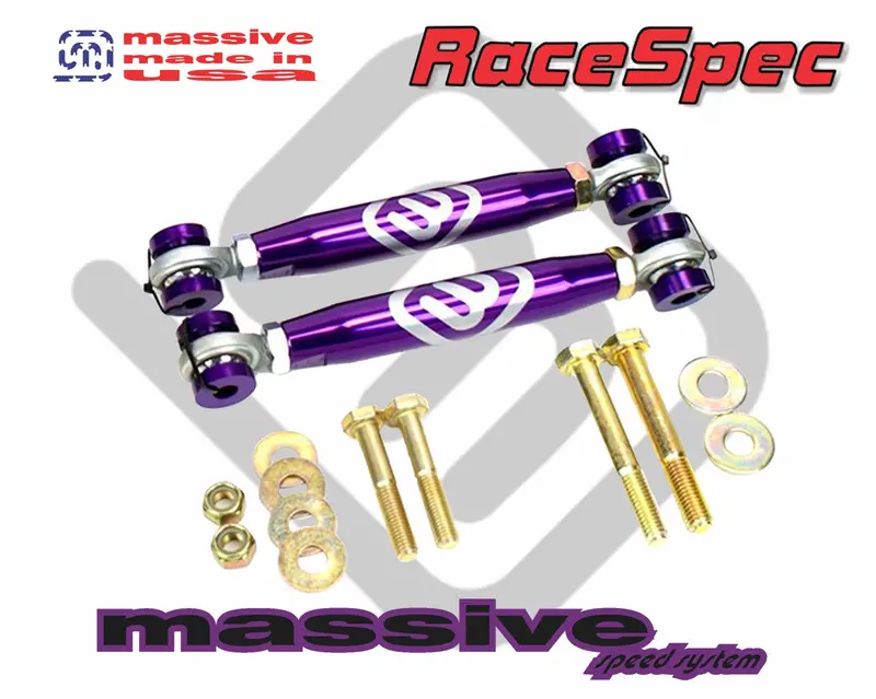 Massive Racespec Adjustable Upper Control Arms 98-11 Panther Chassis 1