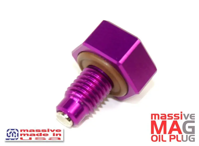 Massive Speed Magnetic Oil Drain Plug - Fits Many Ford And Mazda Models 1