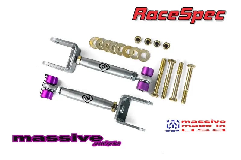 Massive Speed Racespec Control Arms Upper Uca 79-04 Mustang Fox Body Sn95 Capri 2