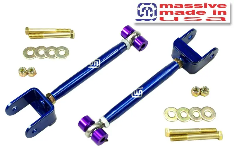 Massive Speed Racespec Series Rear Adjustable Upper Control Arms 64-67 Gm A Body 3