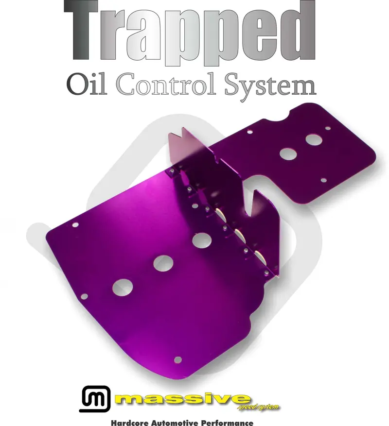 Massive Speed Trapped Oil Control Pan Baffle Duratec Ecoboost Focus 2.0 2.3 2.5 1