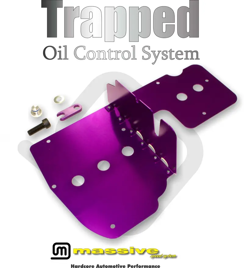 Massive Speed Trapped Oil Control Pan Baffle Duratec Ecoboost Focus 2.0 2.3 2.5 W/ Balance Shaft Delete Maen'10762.1 1