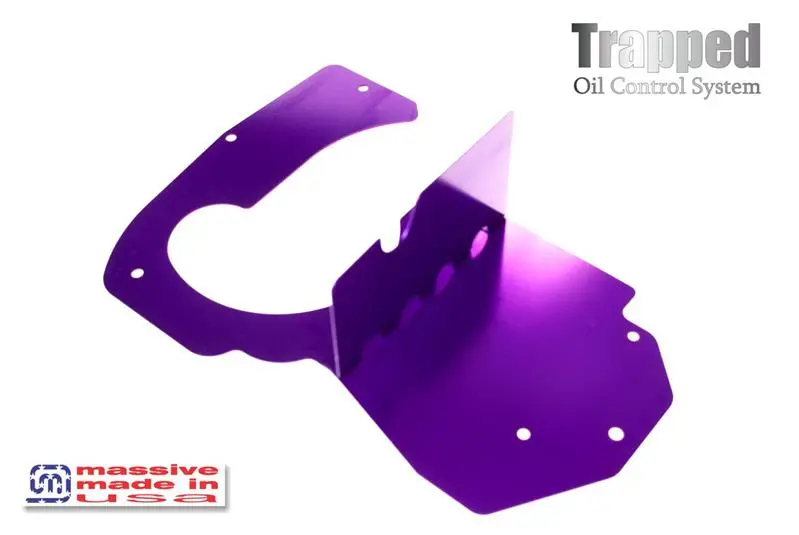 Massive Speed Trapped Oil Control Pan Baffle Mustang S550 2015+ Ecoboost 2.3 1