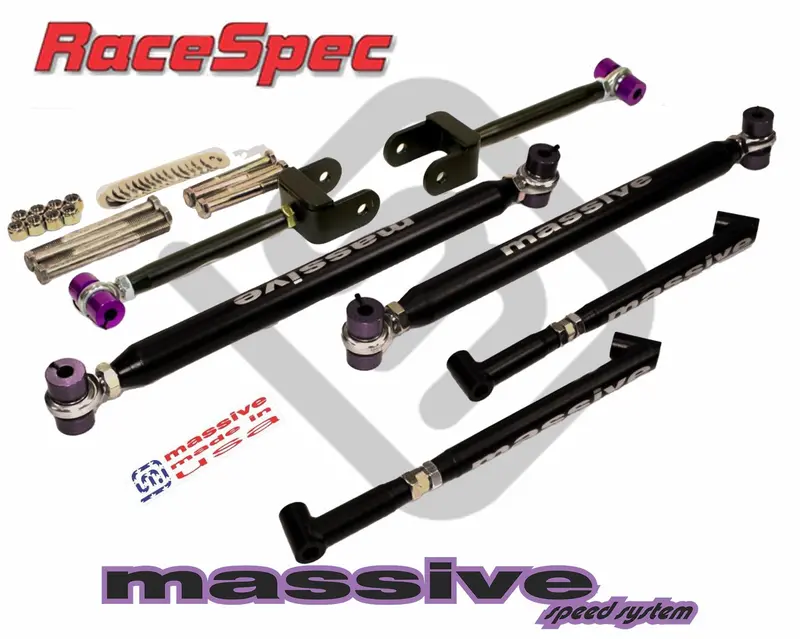 Massive Traction Satisfaction Adjustable Racespec Complete Kit 64-67 Gm A Body 1