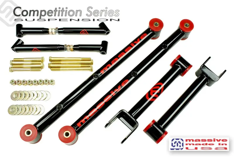 Massive Traction Satisfaction Competition Series Lower Upper Control Arms And Braces 64-67 Gm A Body 1