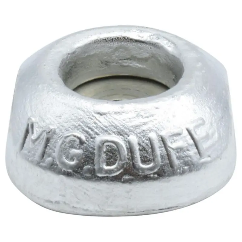 Mg Duff Ad56 Disc Shaped Aluminium Hull Anode (Salt / Brackish, 0.4Kg) 1