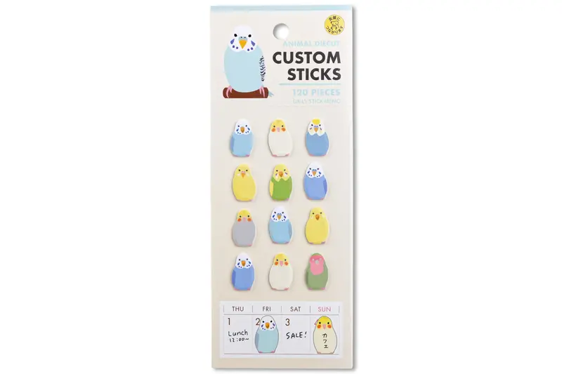 Mini Bird Sticky Flags 1