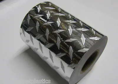 Mini  Diamond Plate Vinyl Tape , Choose Your Size 2