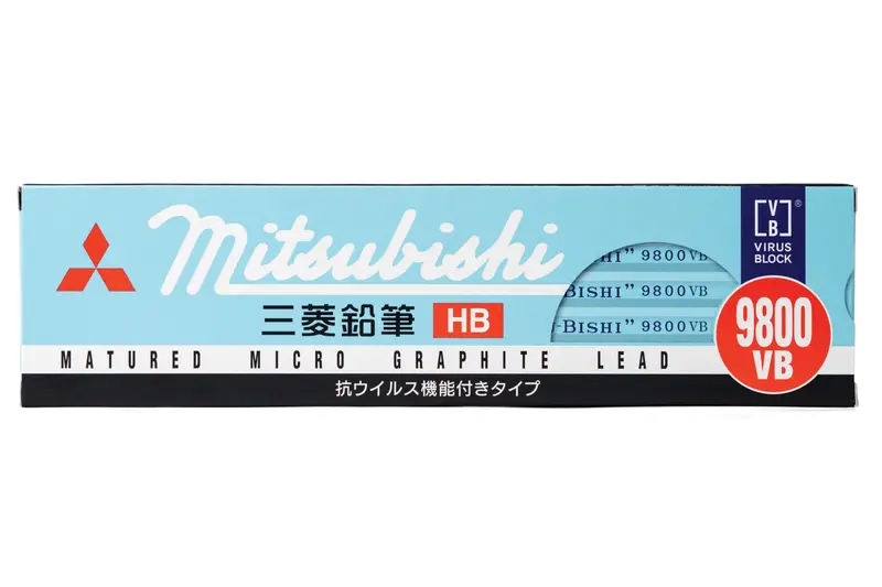 Mitsubishi 9800Vb Pencil, Hb, Set Of 12 1