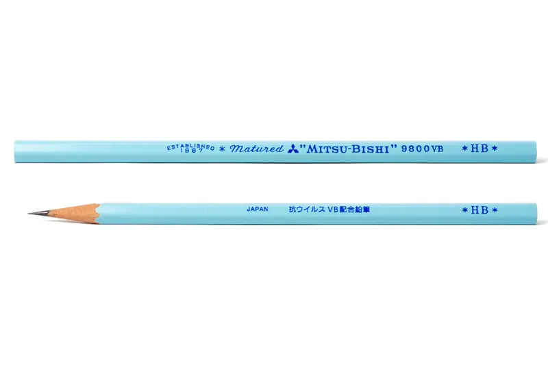 Mitsubishi 9800Vb Pencil, Hb, Single 1