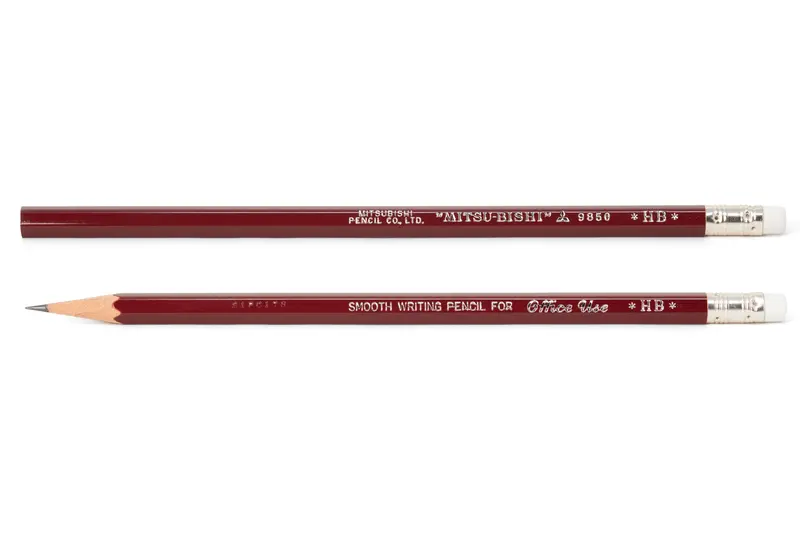 Mitsubishi 9850 Pencil, Hb, Single 1