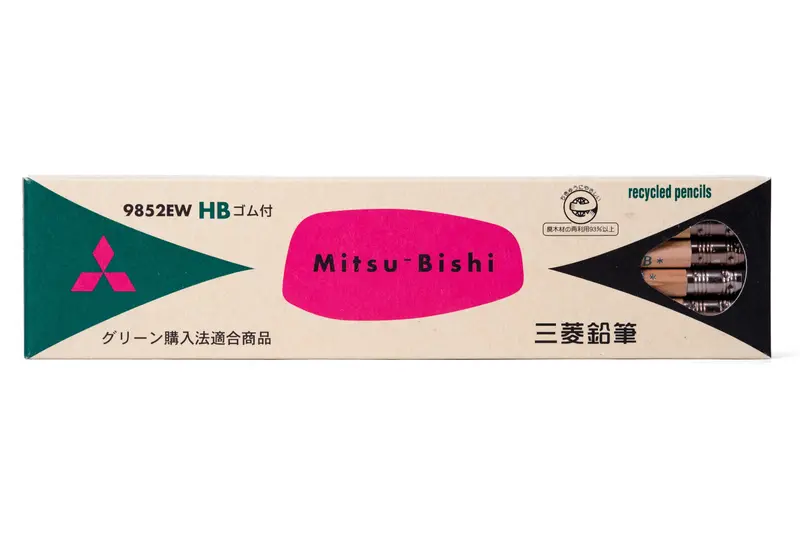 Mitsubishi 9852Ew Pencil, Hb, Set Of 12 1