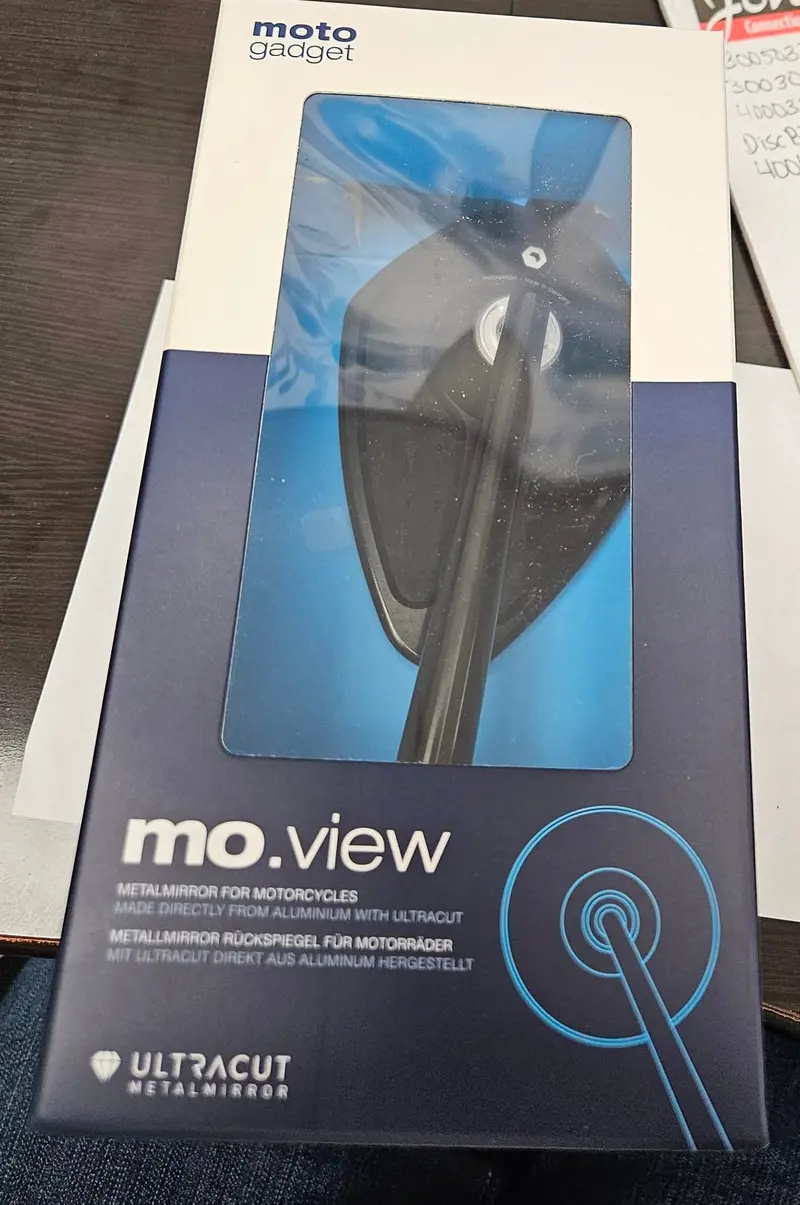 Mo.View Sport 150 - Motorcycle Mirror - Open Box 1