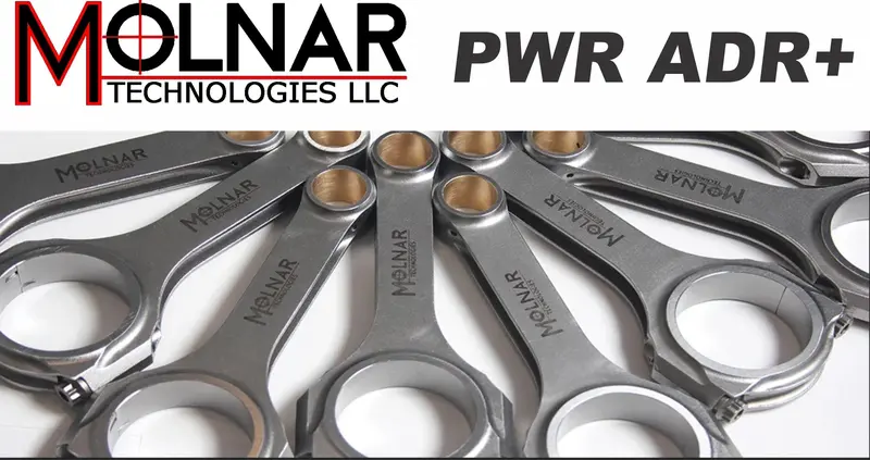 Molnar Pwr Adr+ H Beam Forged Connecting Rods 1