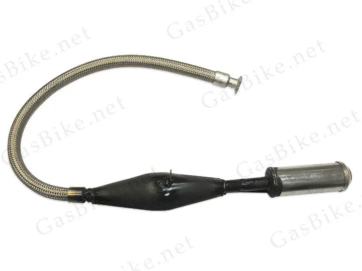 Motocross Poo Poo Pipe Muffler 80Cc Gas Motorized Bicycle 1