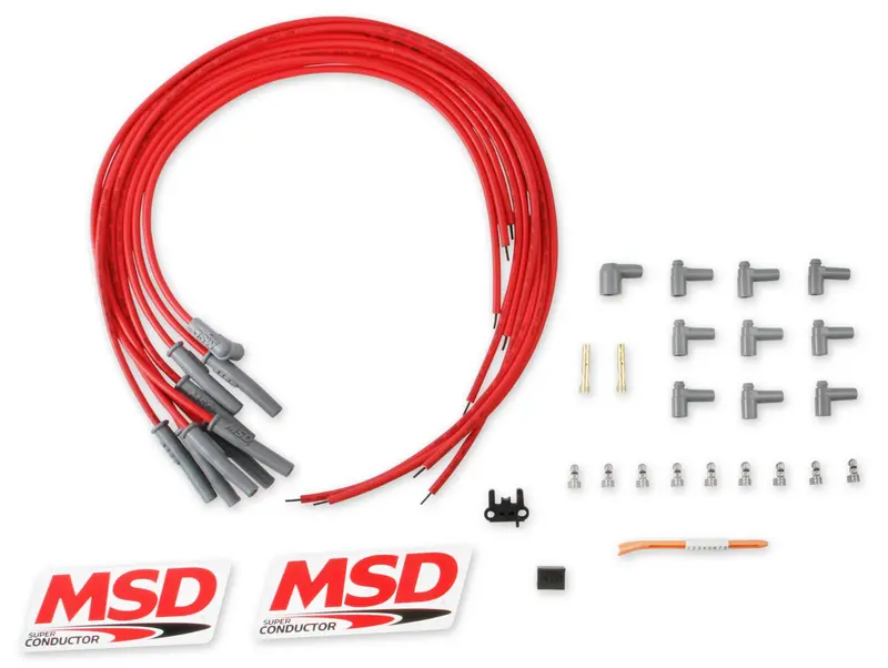 Msd Spark Plug Super Conductor Wire Kit 1
