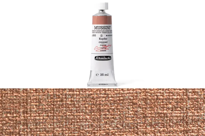 Mussini Oil Colors, 35 Ml, #866 Copper 1