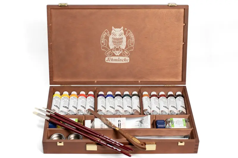 Mussini Oil Colors, Portable Studio Set 1