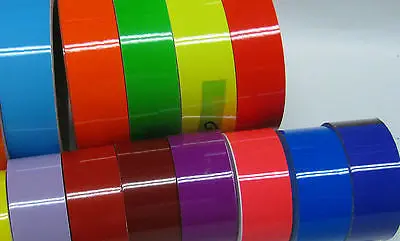 Narrow Rolls Of Colored Tape, Outdoor Glossy Tape 1