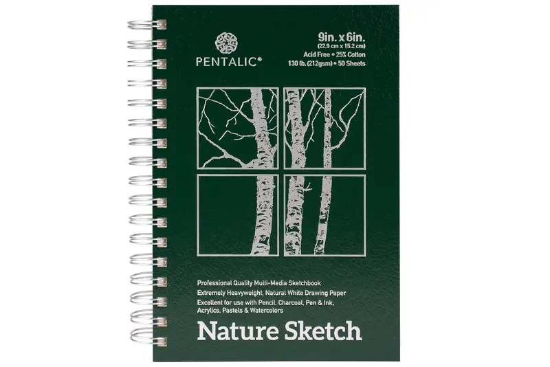 Nature Sketch Mixed Media Notebook 1
