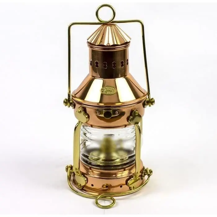 Nauticalia Copper Electric 240V Anchor Lamp, 27Cm 4145 1