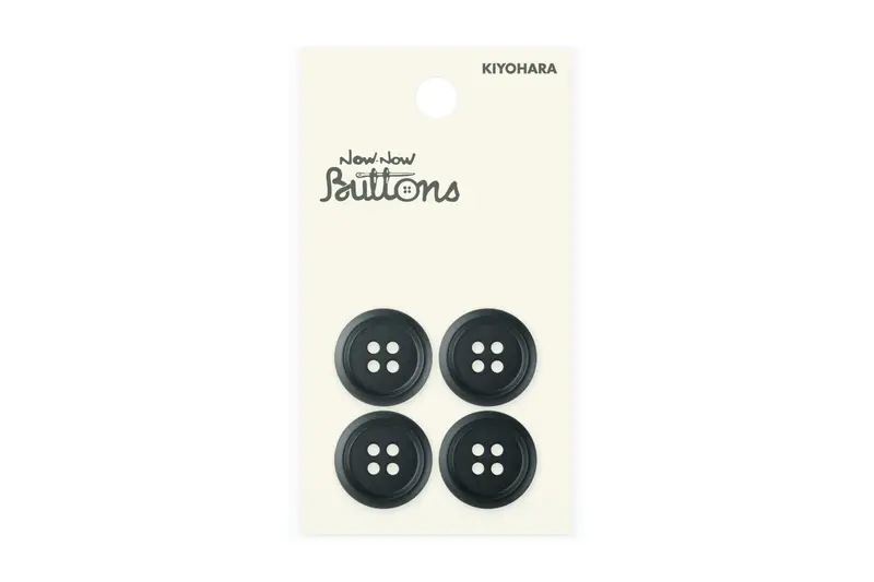 Now Now Buttons, Flat Black 2
