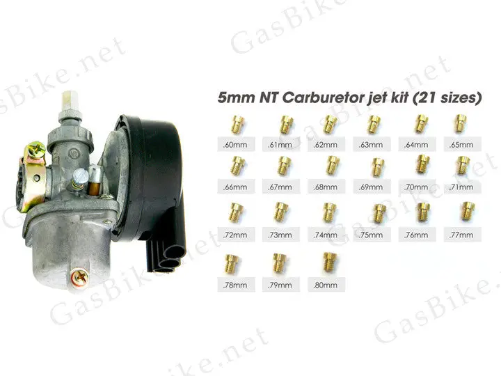 Nt Carburetor With 5Mm Jet Kit 80Cc Gas Motorized Bicycle 1