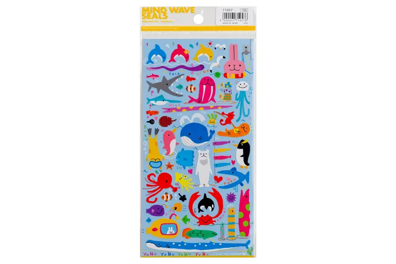 Ocean Creatures Sticker Sheet 1