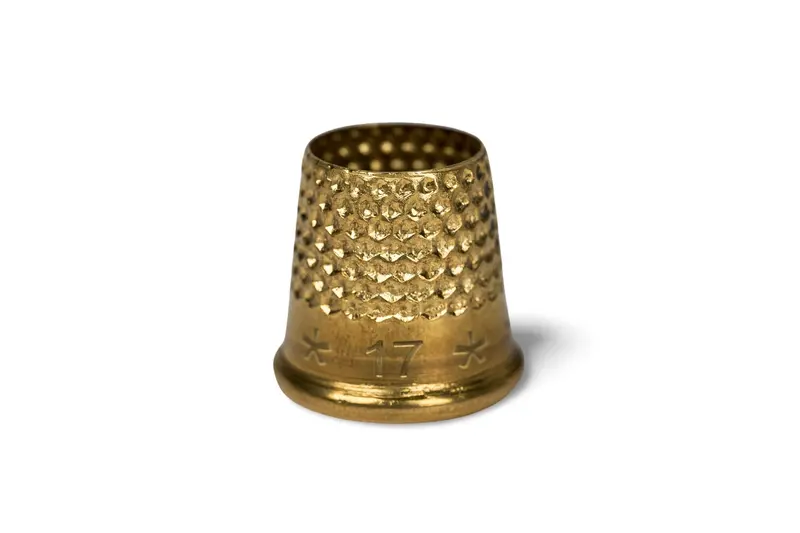 Open-Top Brass Thimble, 17 Mm 1