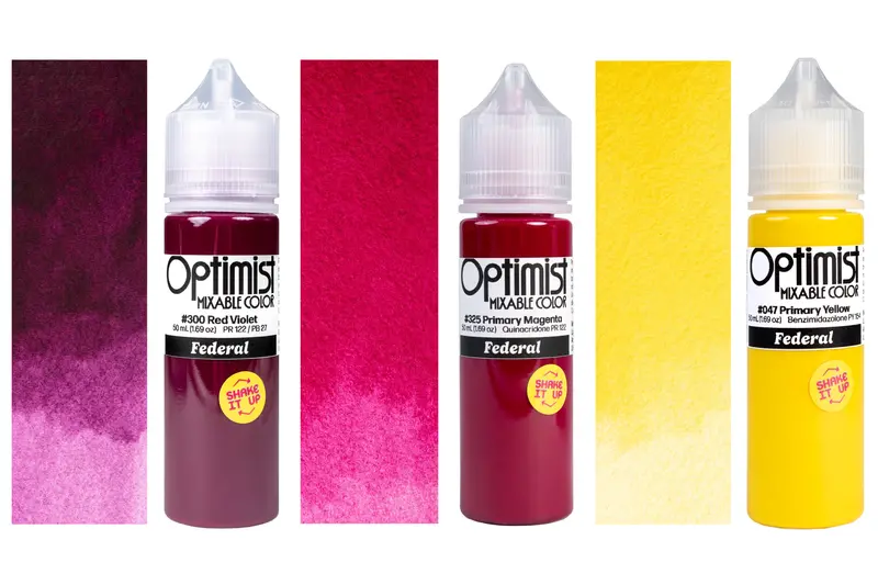 Optimist Mixable Color, Bright Floral Trio 1