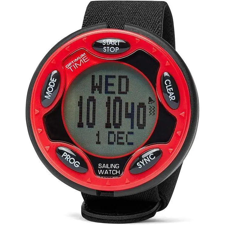 Optimum Time Series 14 Sailing Watch Red 1