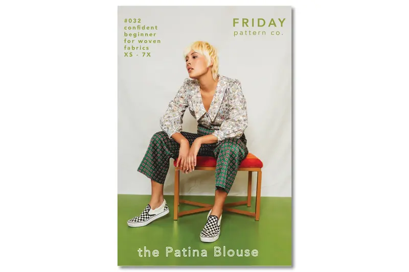 Patina Blouse Sewing Pattern 1