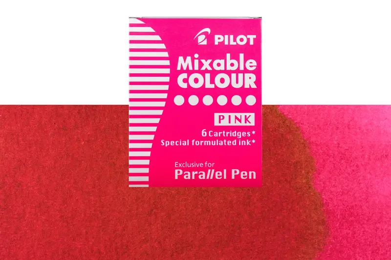 Pilot Mixable Colour Cartridges, Pink, Box Of 6 1