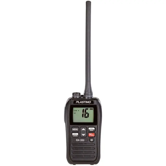 Plastimo Sx-350 Uk Floating Waterproof Handheld Vhf Radio 3W 1