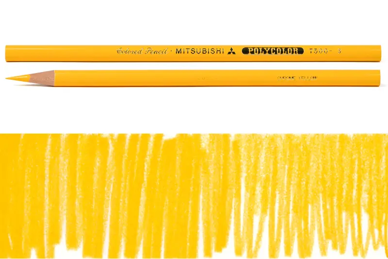 Polycolor Colored Pencils, #03 Chrome Yellow 1