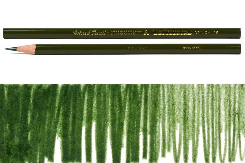 Polycolor Colored Pencils, #18 Dark Olive 1