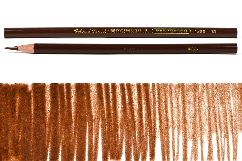 Polycolor Colored Pencils, #21 Brown 1