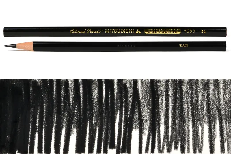 Polycolor Colored Pencils, #24 Black 1