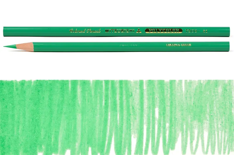 Polycolor Colored Pencils, #31 Emerald Green 1