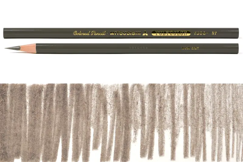Polycolor Colored Pencils, #37 Warm Grey 1