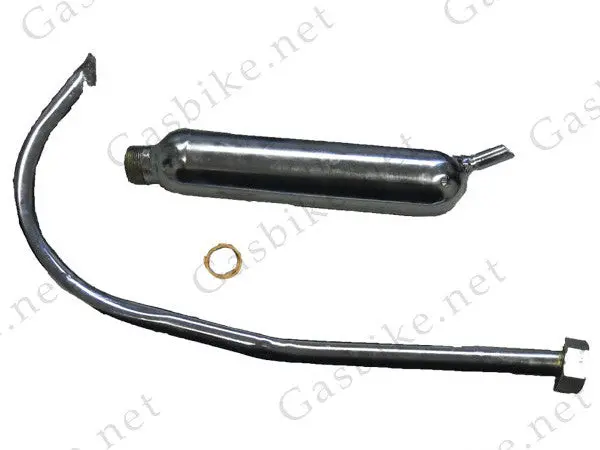 Poo Poo Pipe Muffler 80Cc Gas Motorized Bicycle 1
