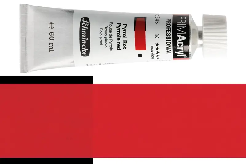 Primacryl Professional Acrylic, #345 Pyrrole Red 1