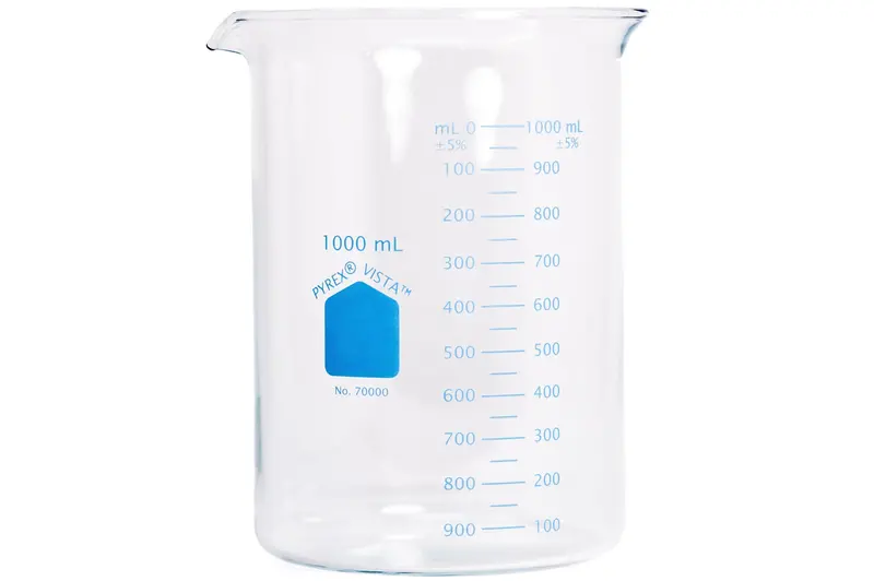 Pyrex Vista Low Form Beaker, 1000 Ml 1