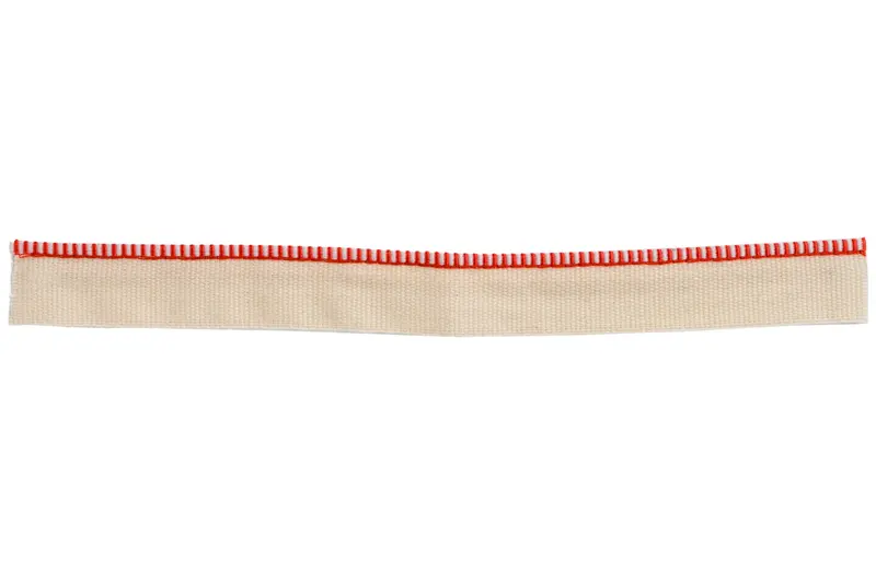 Red Silk Book Headband, 6" 1